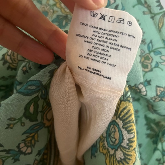 Spell and the gypsy collective folk song house dress sage size small - Picture 11 of 11